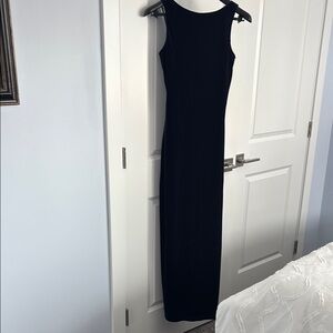 Elegant Royale Blue Sleeveless Dress